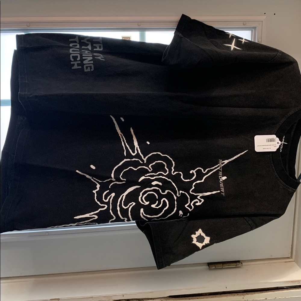 Black Graphic Men's T-Shirt